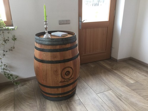 Stehtisch holzfaß 225l - holzfaß,