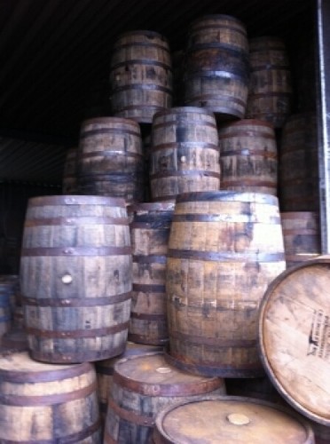 Whiskey fass als - -,