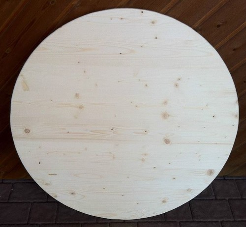 Tischplatte 40cm 27mm rund